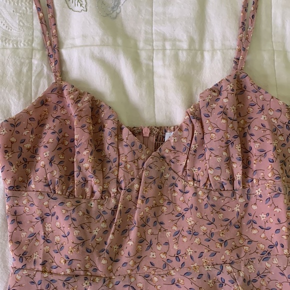 Princess Polly Naomi Pink Floral Mini Dress - Picture 4 of 8